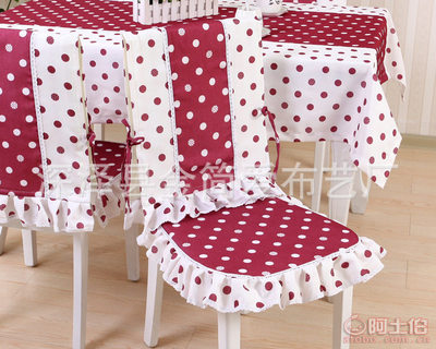 浪漫心語餐椅套件桌布13件套 小喜鵲家紡新款首發爆款